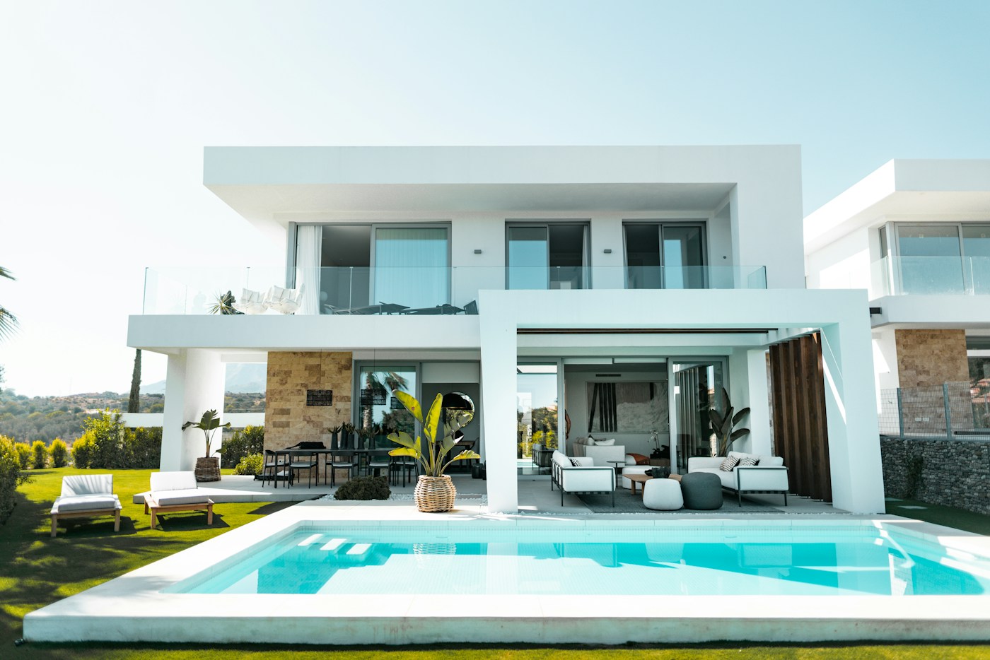 Maison Atlas, an illustrative real estate agency website